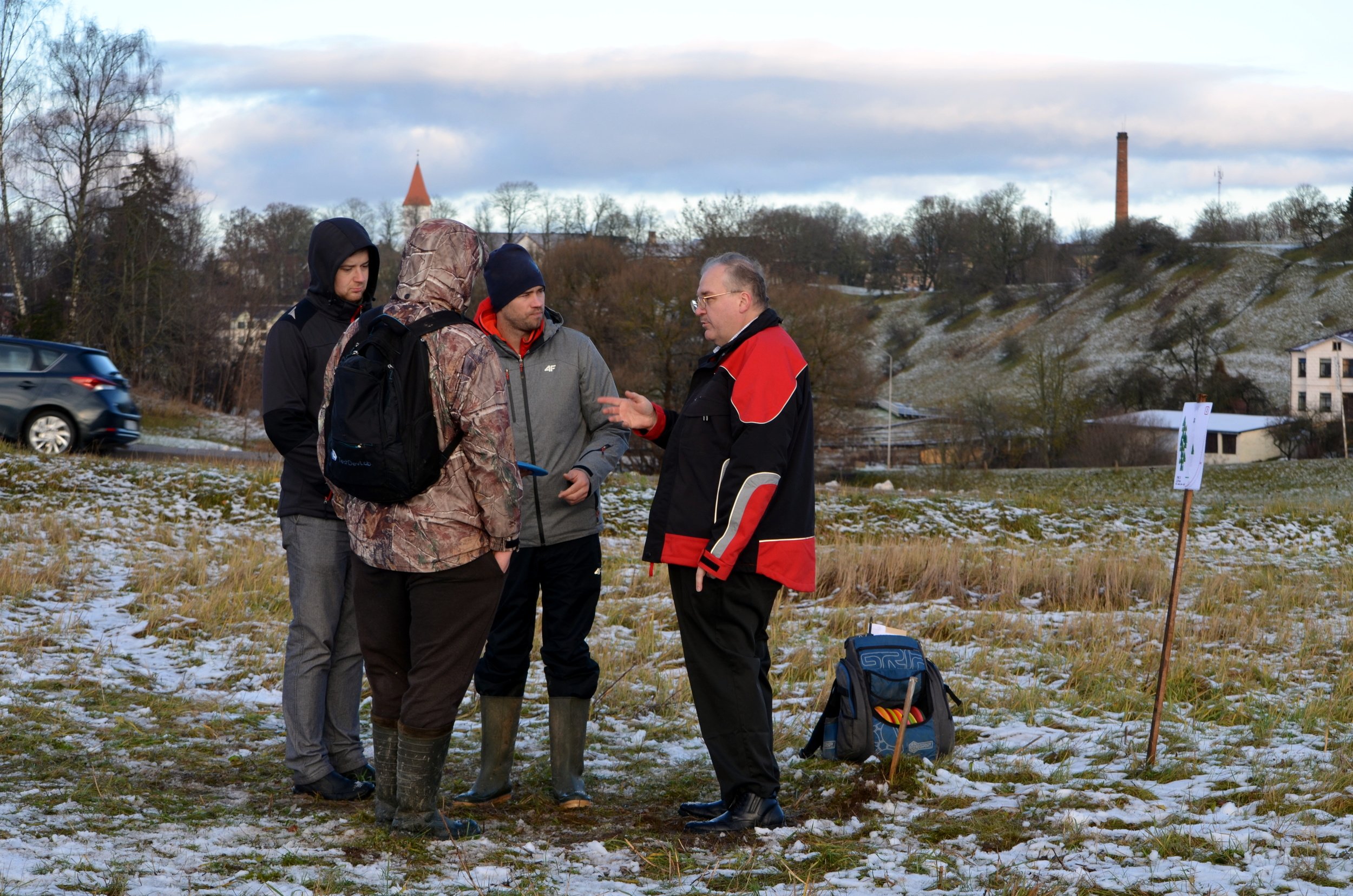 Deviņkalnu disku golfa parks. Galerija