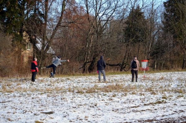 Deviņkalnu disku golfa parks. Galerija