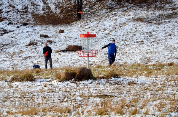 Deviņkalnu disku golfa parks. Galerija