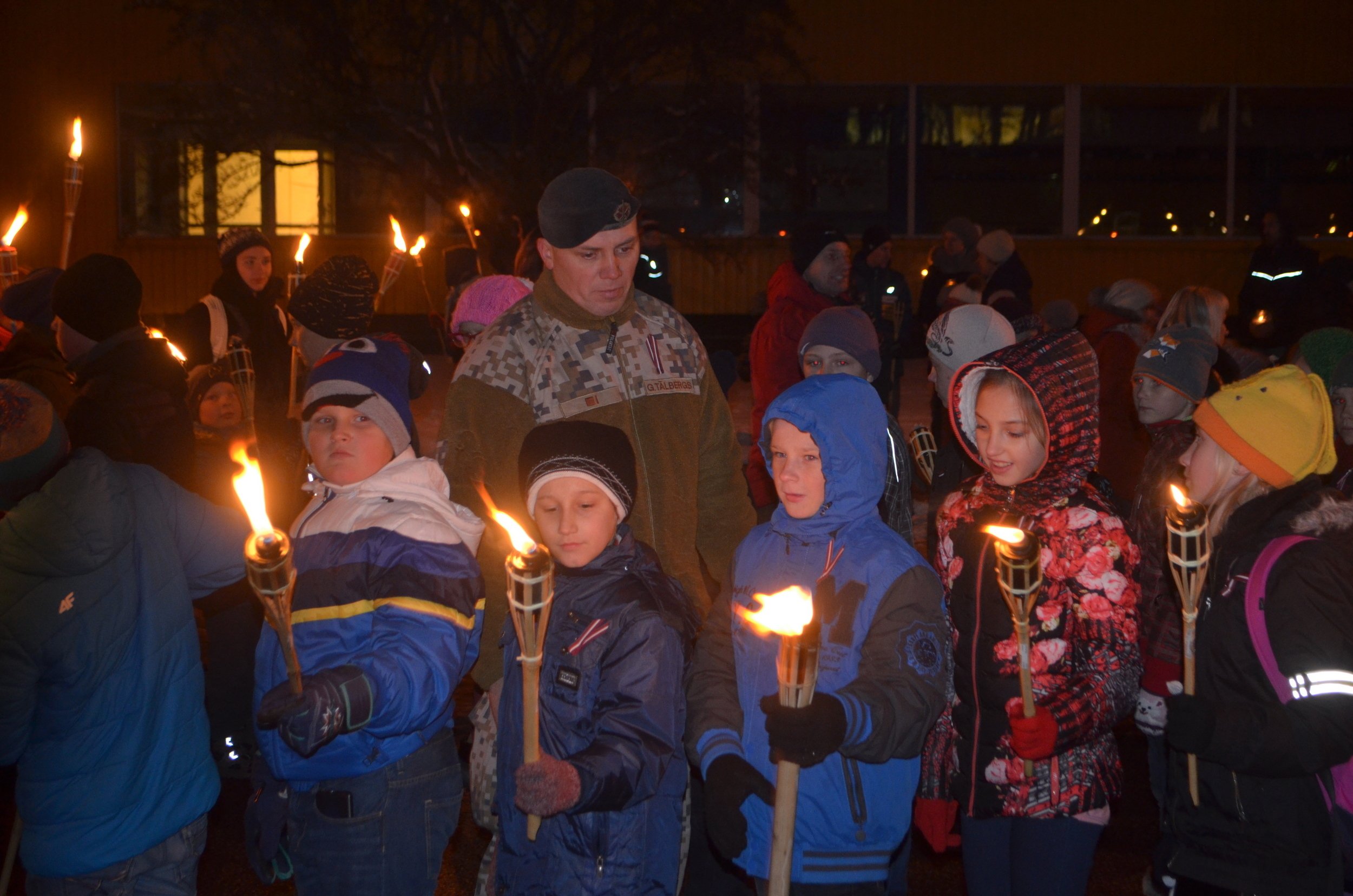 Lāpu gājiens Talsos