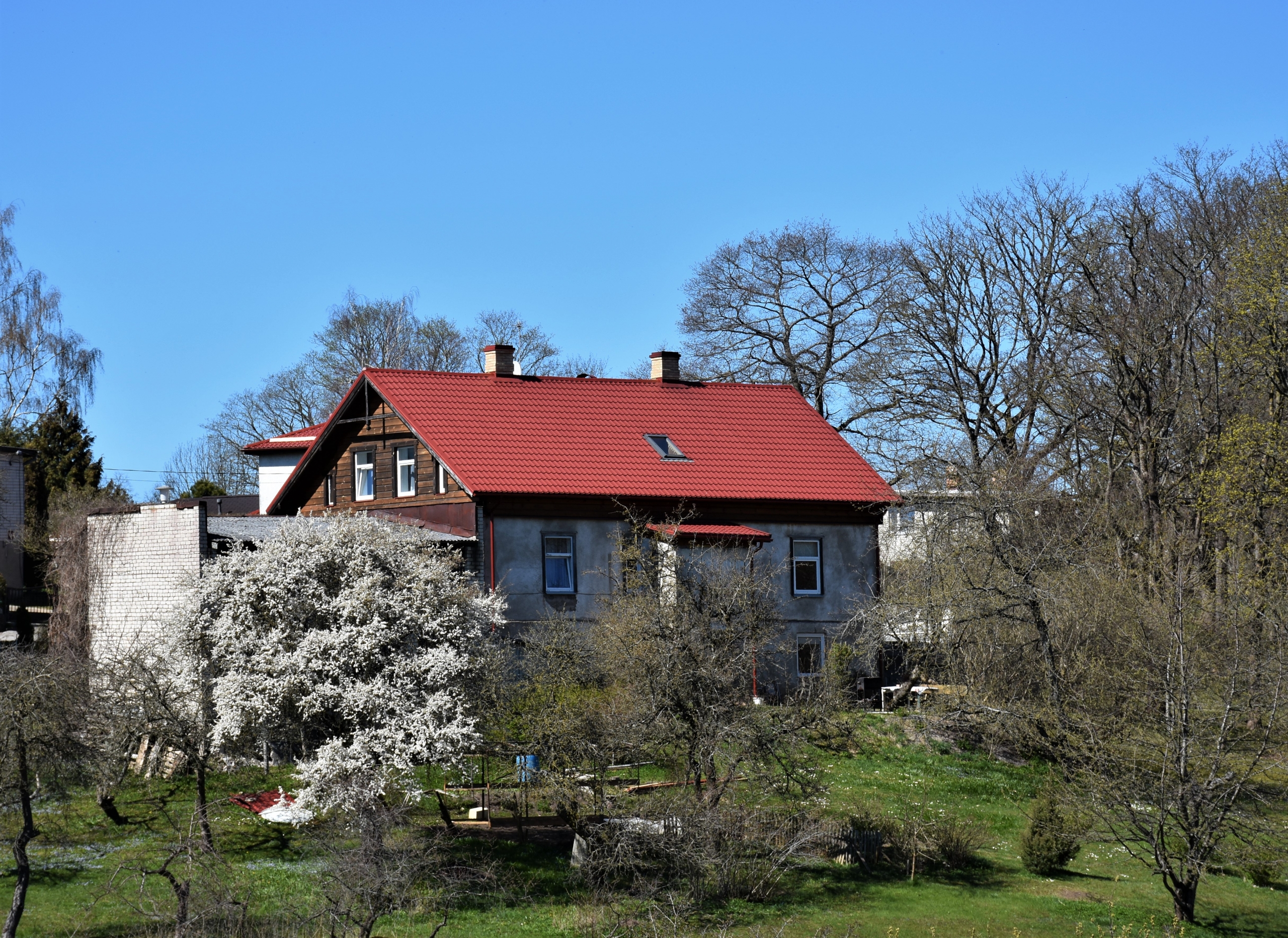 Pavasaris Talsu namu jumtos. Galerija