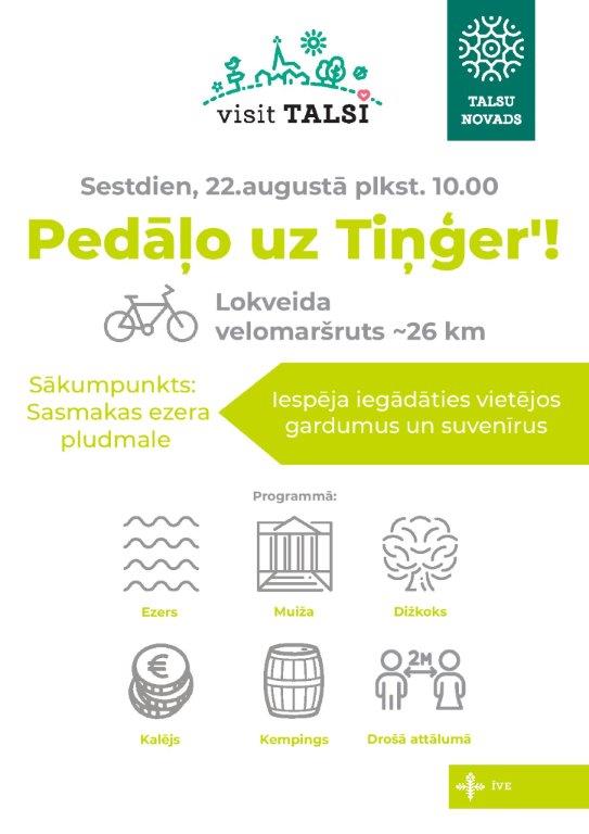 Pedāļo uz Tiņģer'!