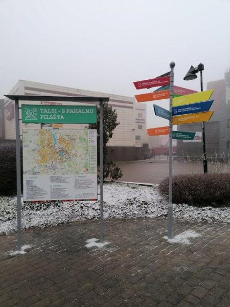 Talsi 2021. gada pirmajās dienās. Galerija