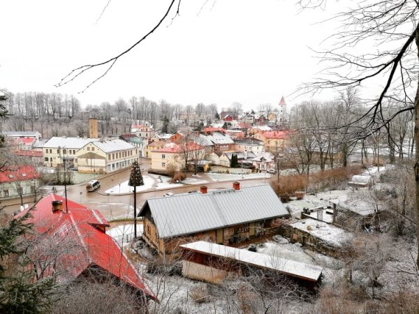 Talsi 2021. gada pirmajās dienās. Galerija