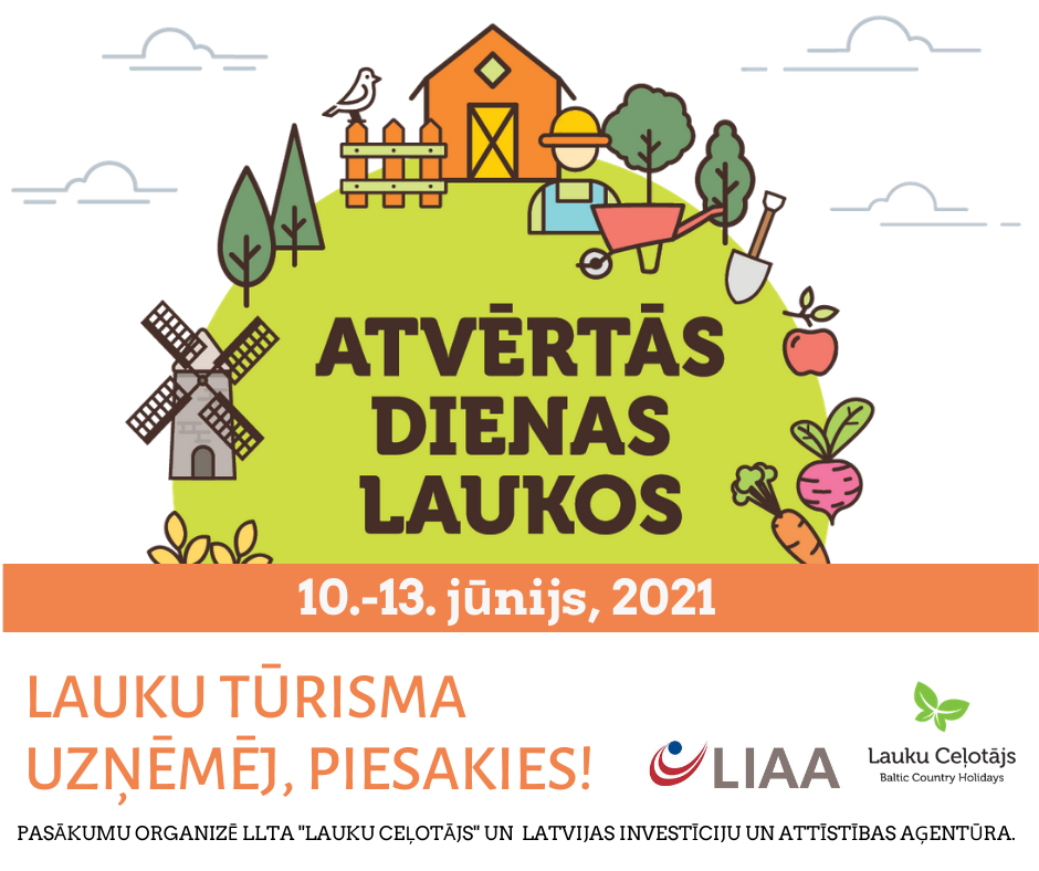 Piesakies akcijai Atvērtās dienas laukos