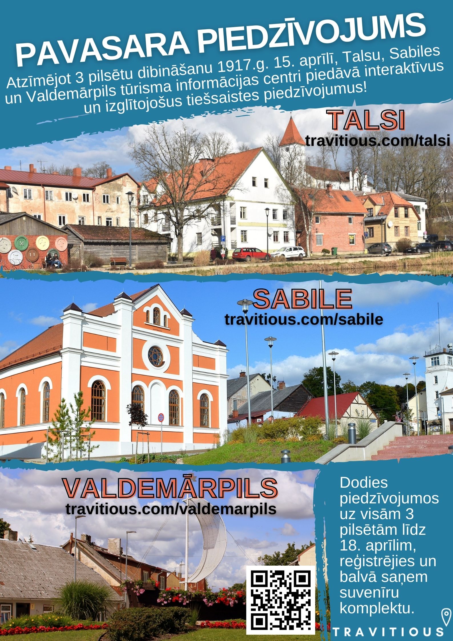 Pilsētu dienas piedzīvojums ar travitious