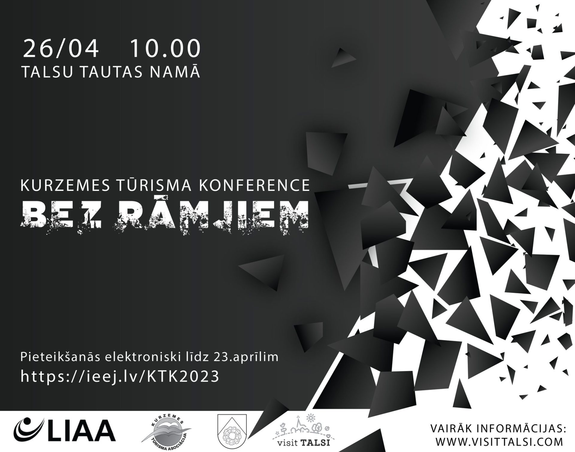 Kurzemes tūrisma konference, afiša