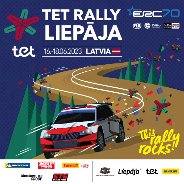 Tet Rally Liepāja afiša