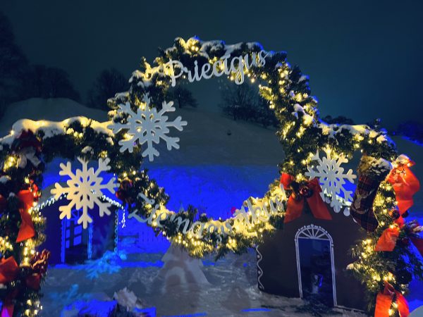 Ziemassvētku rotājumi Talsos