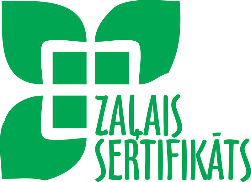 Zaļais sertifikāts, logo