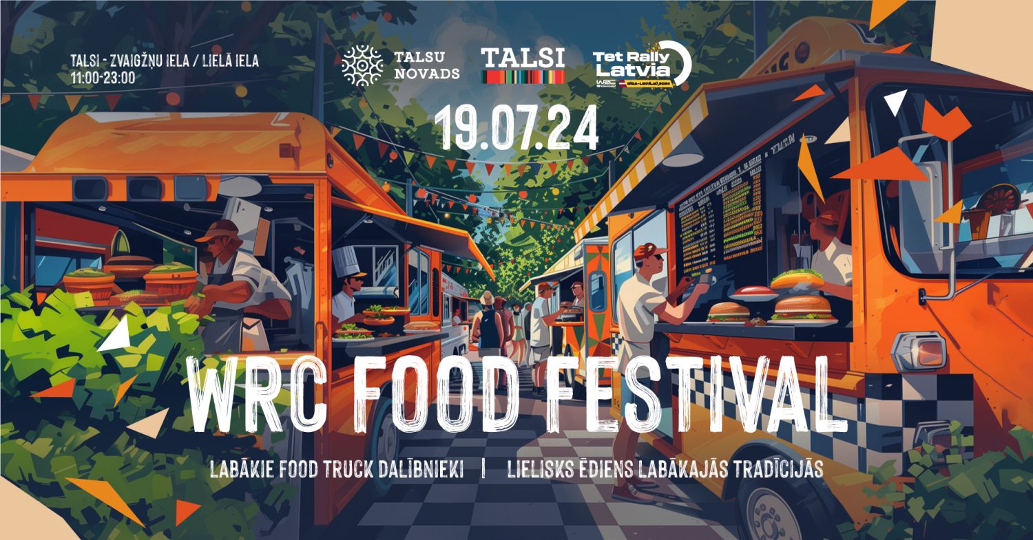 WRC food festival, afiša