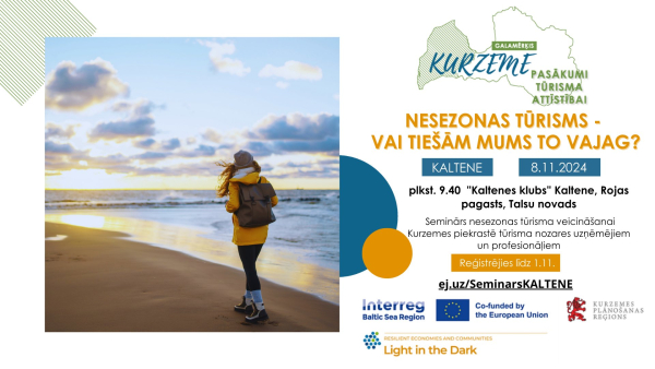 Afiša semināram Kaltenē