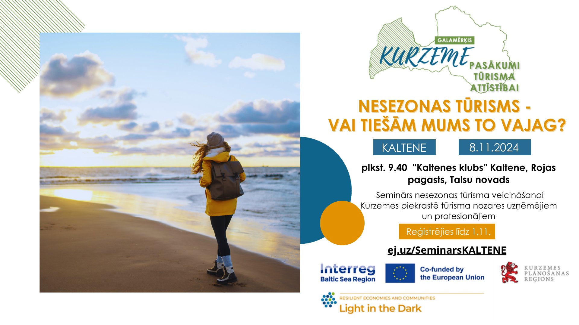 Afiša semināram Kaltenē
