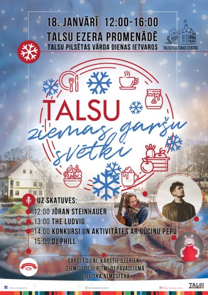 Ziemas garšu festivāls, afiša