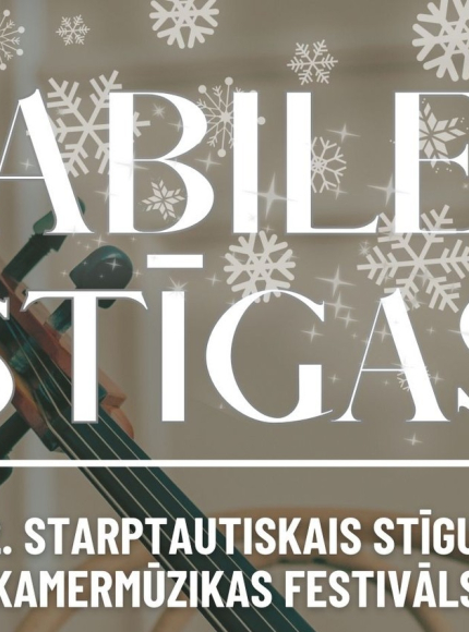 Norisināsies stīgu kamermūzikas festivāls Sabiles stīgas