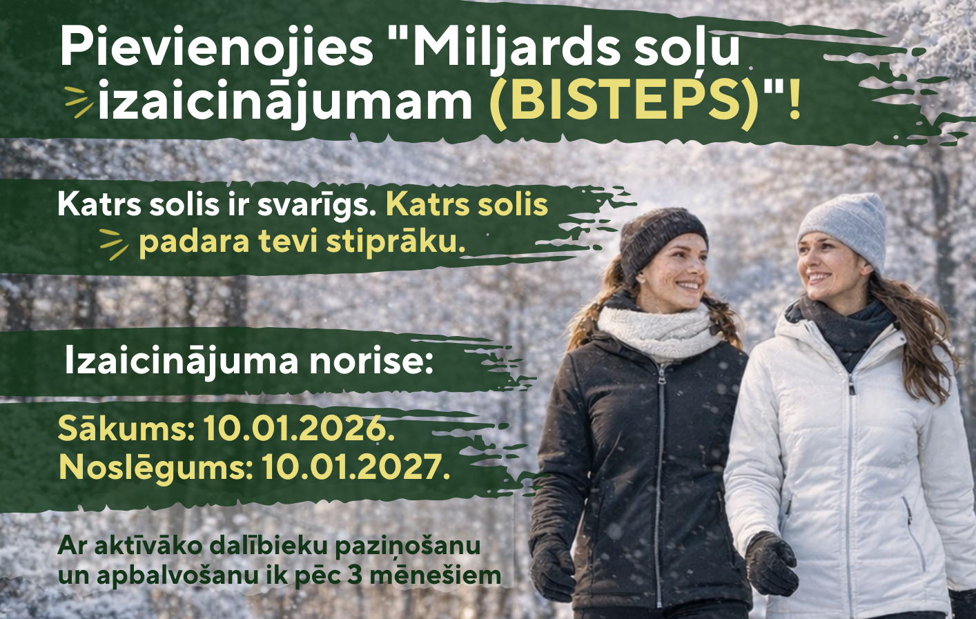 Soļu izaicinājums, titulbilde