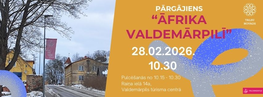 Āfrika Valdemārpilī, afiša