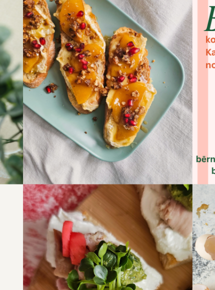 Brīvdienu brokastis. Talsu tirgus garšu stāsti no iepirkuma groza līdz brokastu šķīvim.