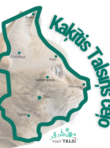 Kaķītie Talsiņš ceļo.