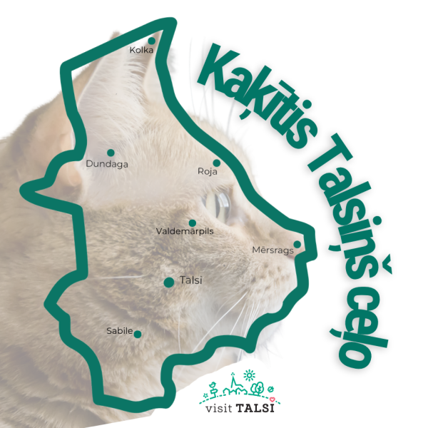 Kaķītie Talsiņš ceļo.