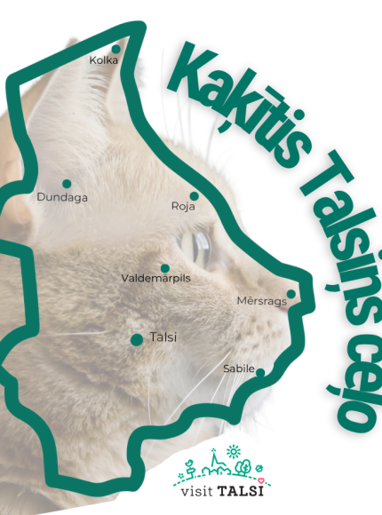 Talsu novada apceļošanas akcija “Kaķītis Talsiņš ceļo”