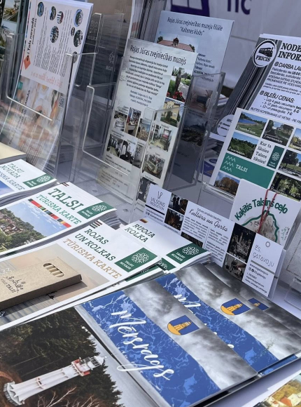 visittalsi stends Ventspils tūrisma tirgū