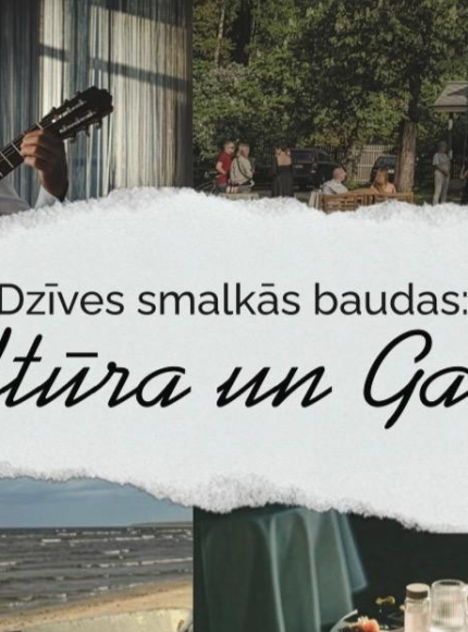Dzīves smalkās garšas, afiša