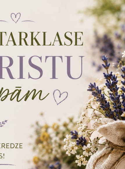 Jaunums Talsos aromātu maisiņu meistarklase