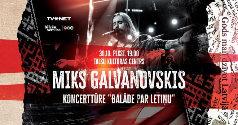 Mika Galvanovska koncerttūre „Balāde par Letiņu”