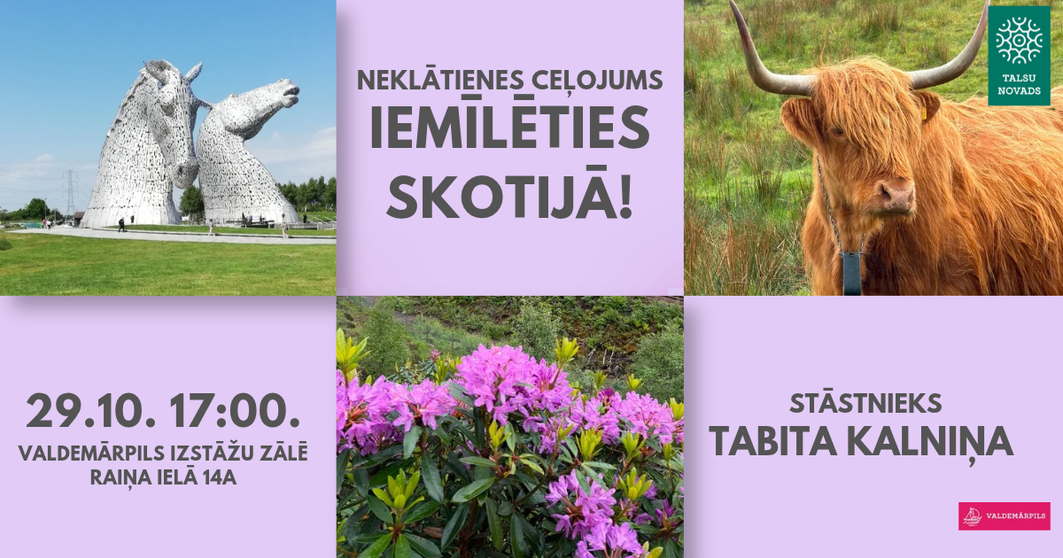 Neklātienes ceļojums ­­”Iemīlēties Skotijā!”