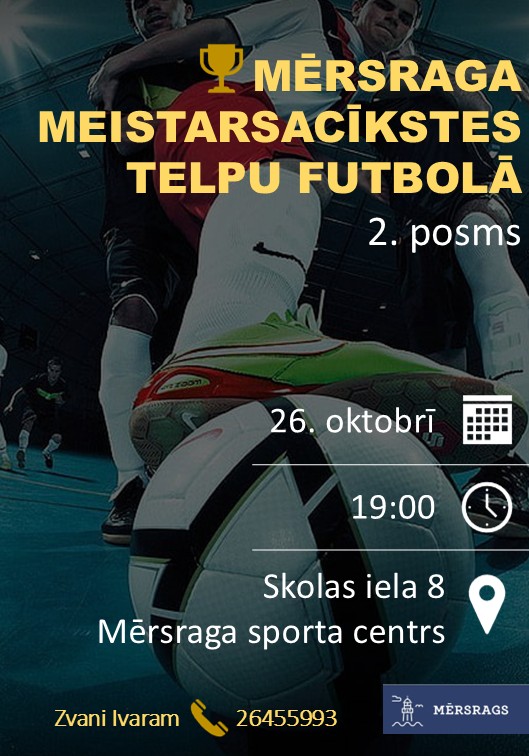 Mērsraga meistarsacīkstes telpu futbolā 2. posms